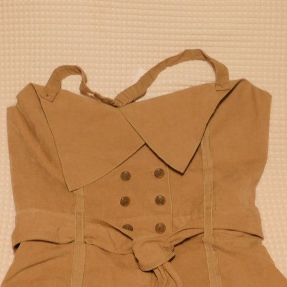 Corduroy Wide Leg Jumpsuit by Yannik MAKING THE CUT sz 2X NWT - Picture 5 of 13